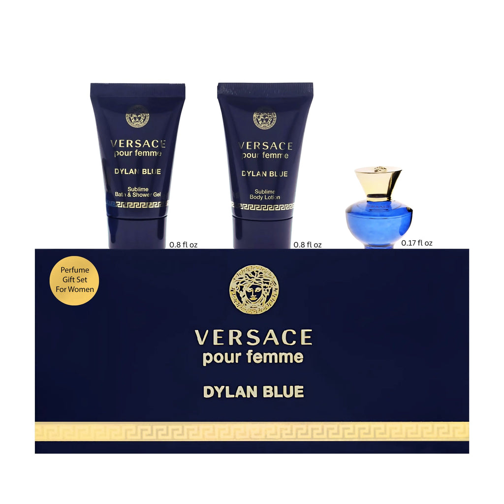 Versace Dylan Blue 3 Piece Mini Gift Set For Women