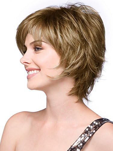 Noriko Sky Synthetic Wig by Rene of Paris and Wig Lift Comb - Honey Wheat-R - Bundle 2 Items