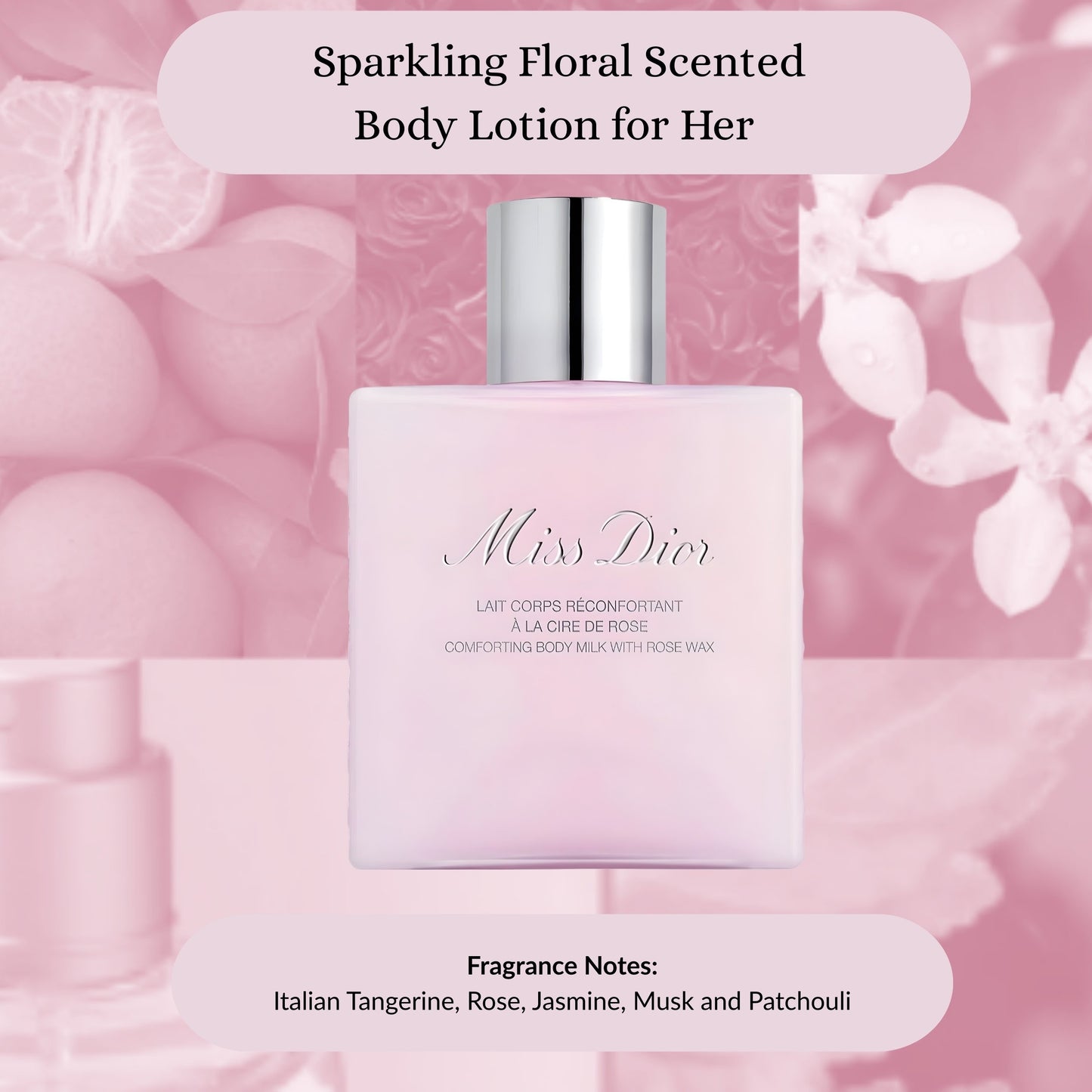 Dior Miss Dior Comforting Body Milk with Rose Wax – 175 ml / 5.9 oz