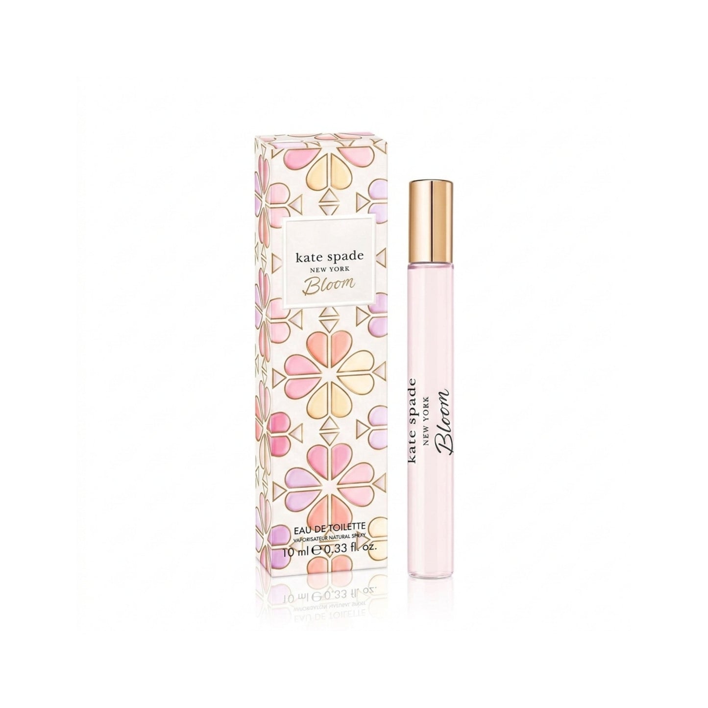 Kate Spade Bloom Eau de Toilette Travel Spray for Women – 10 ml Mini Perfume