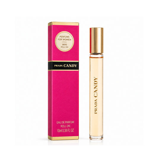 Prada Candy by Prada Travel Size Perfume for Women, 0.34 Fl Oz Roll on EDP