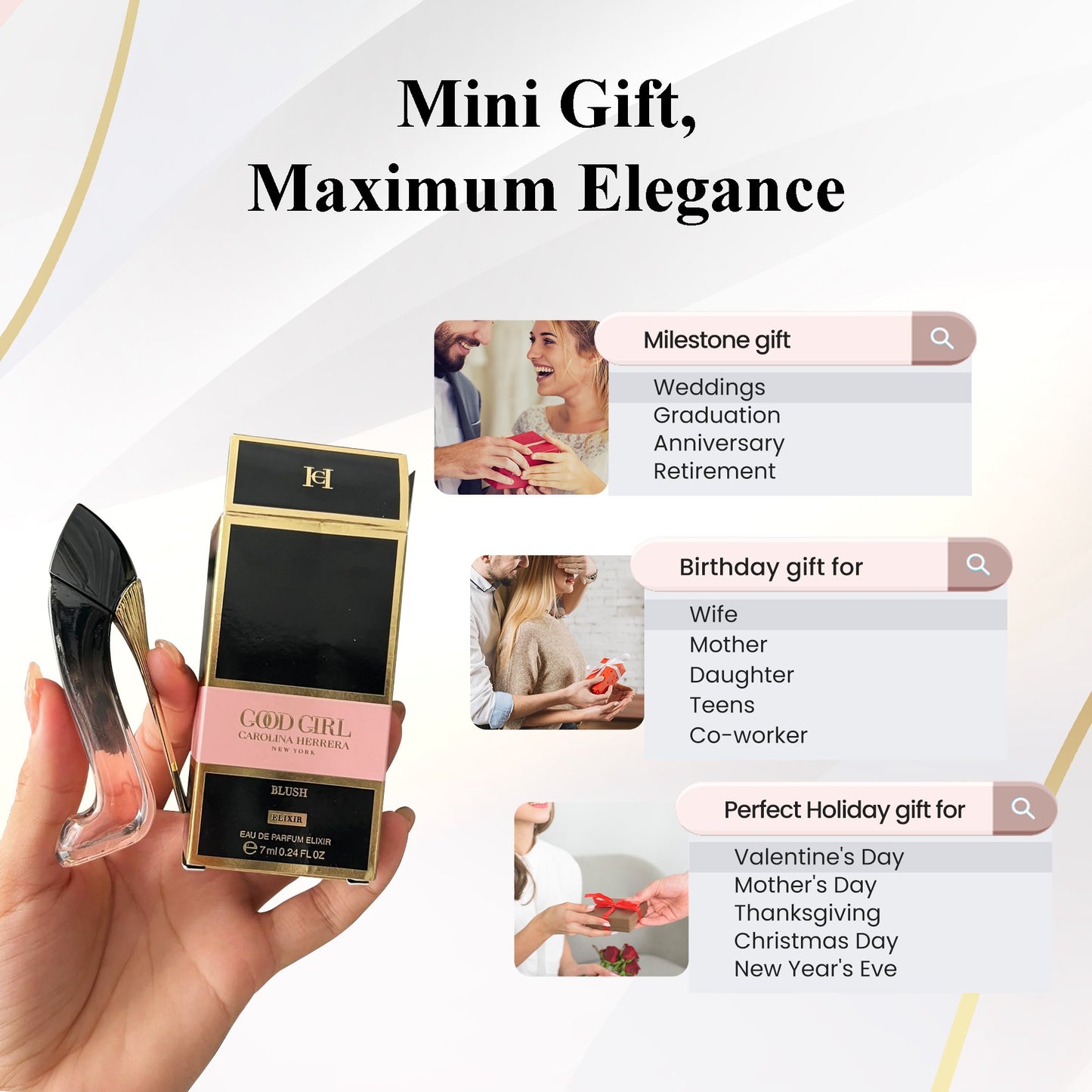 Carolina Herrera Good Girl Blush Elixir 7 ML EDP Mini Splash