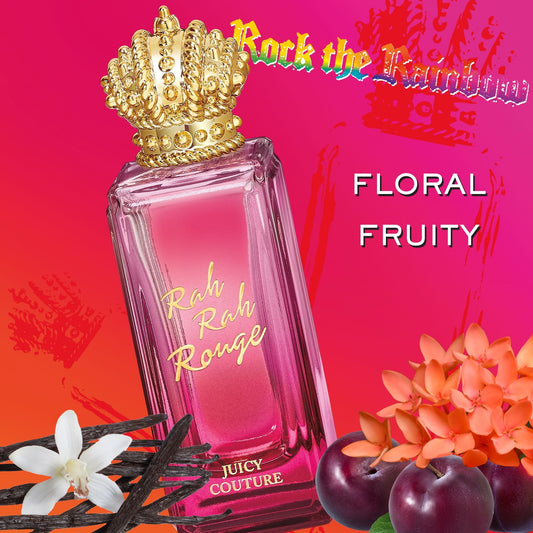 Juicy Couture Rock the Rainbow Perfume Gift Set for Women, 3 Pieces