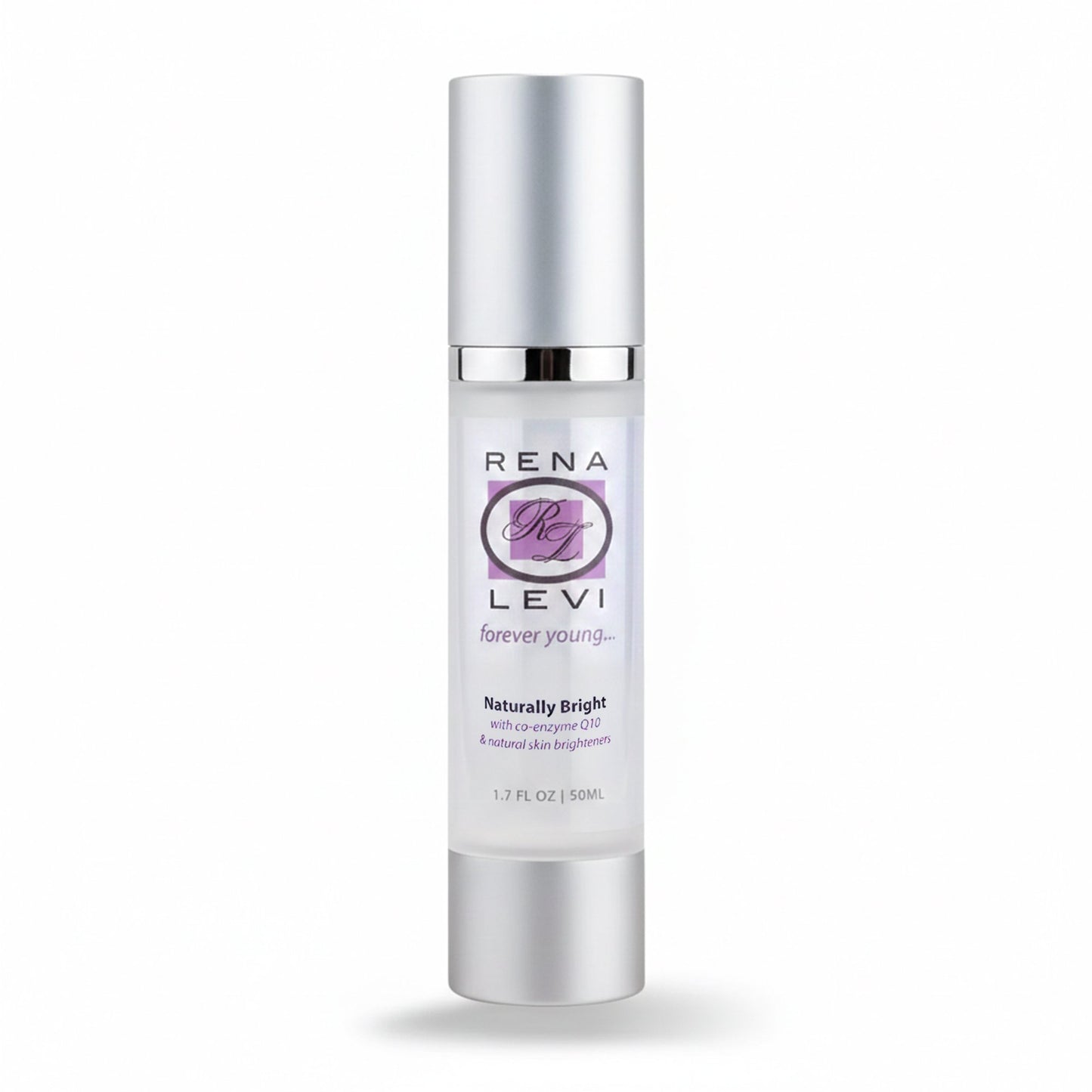 Rena Levi Naturally Bright Peptide Serum 1.7 oz – Brightening & Anti-Aging Serum with CoQ10