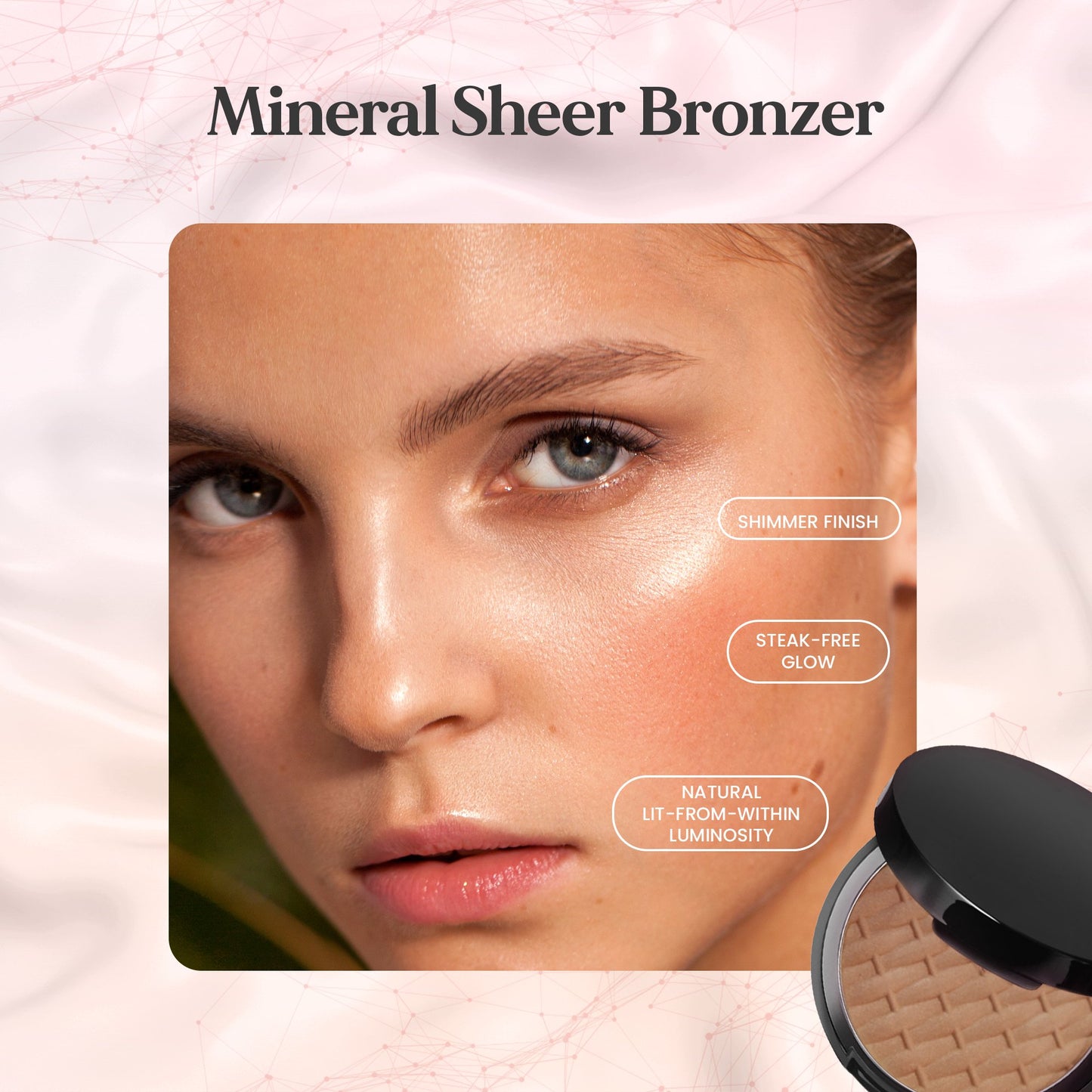 Mineral Sheer Bronzer – Rio D'Janeiro | Pressed Bronzing Powder, Natural Glow