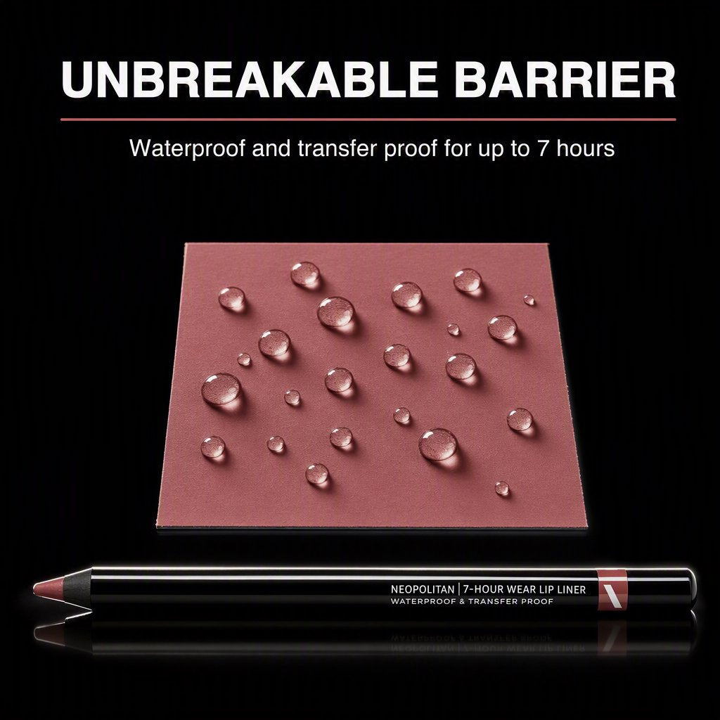 Waterproof Gel Lip Liner Pencil – Super Smooth Extra Long-Wear (Guava, 0.04 oz)
