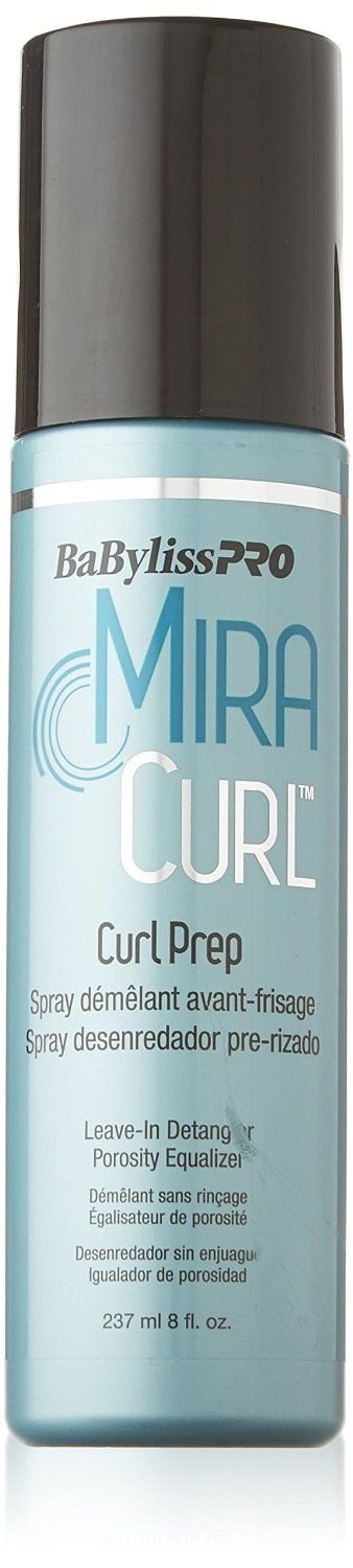 Babyliss Miracurl Curl Prep Leave-In Detangler for Curly Hair, 8 oz