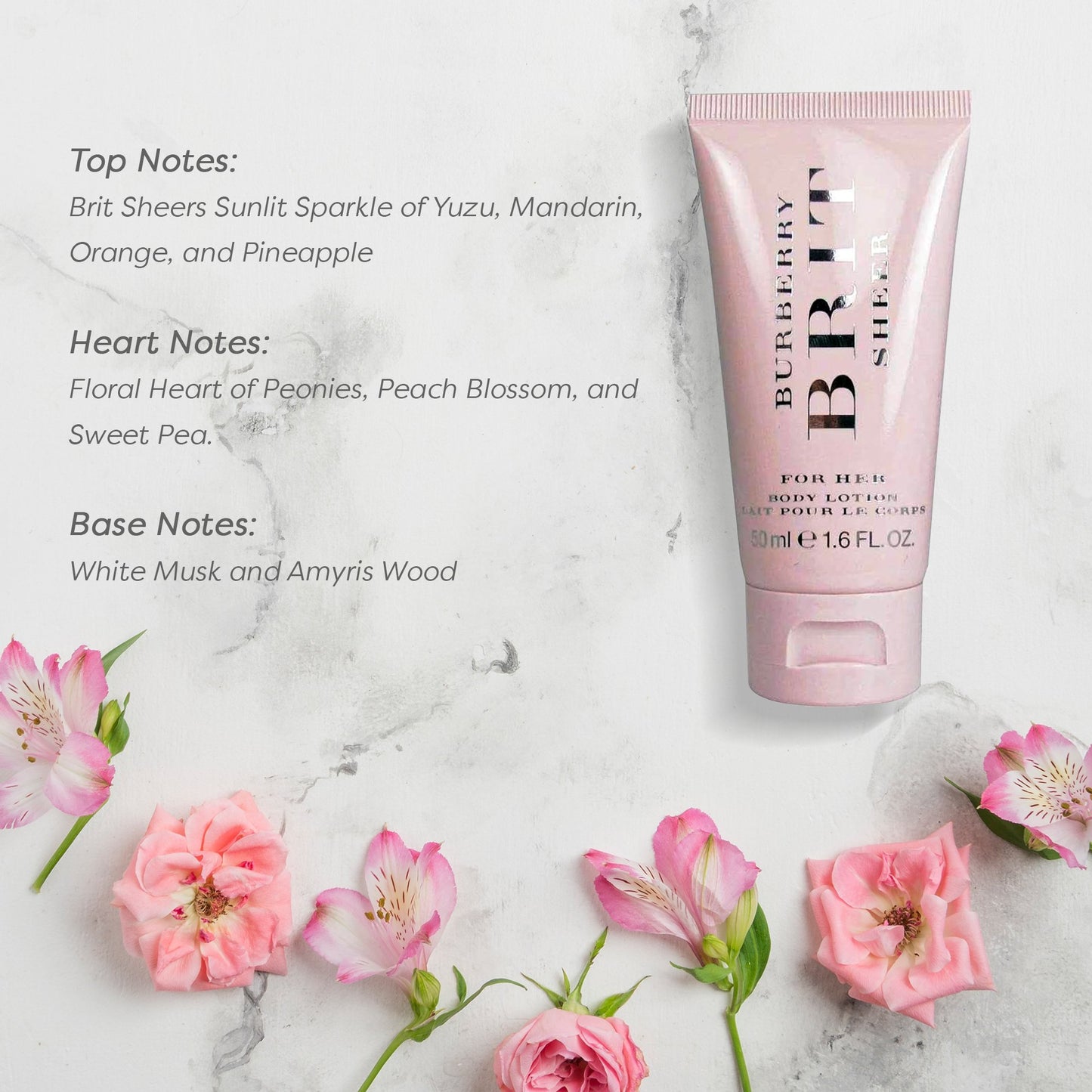 Burberry Brit Sheer Mini Body Lotion for Women 1.7oz