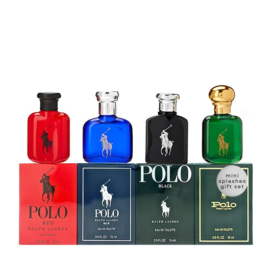 Ralph Lauren Polo Variety 4 Piece Mini Gift Set