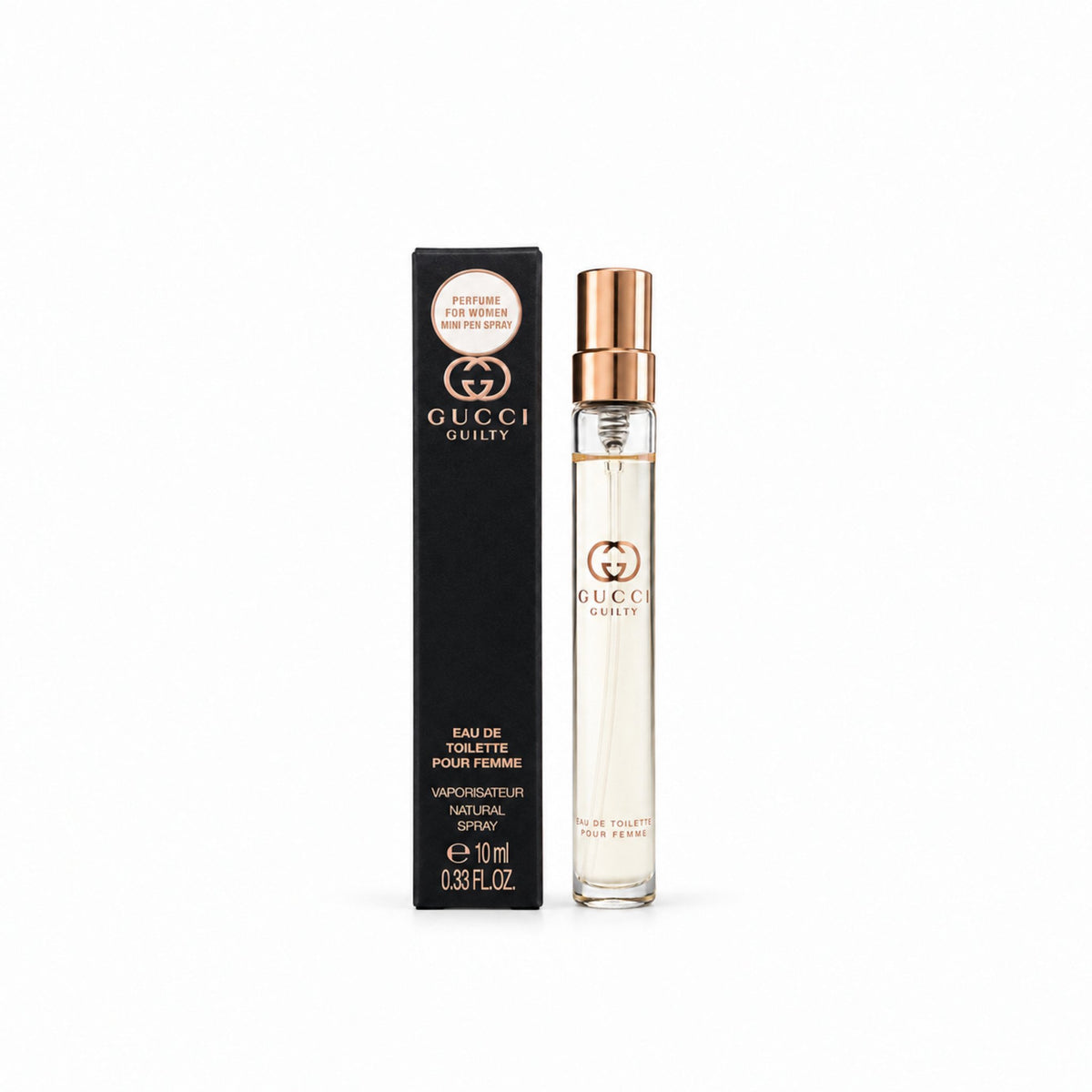 Gucci Guilty Perfume for Women Travel Spray Pour Femme EDT 0.33 Fl Oz