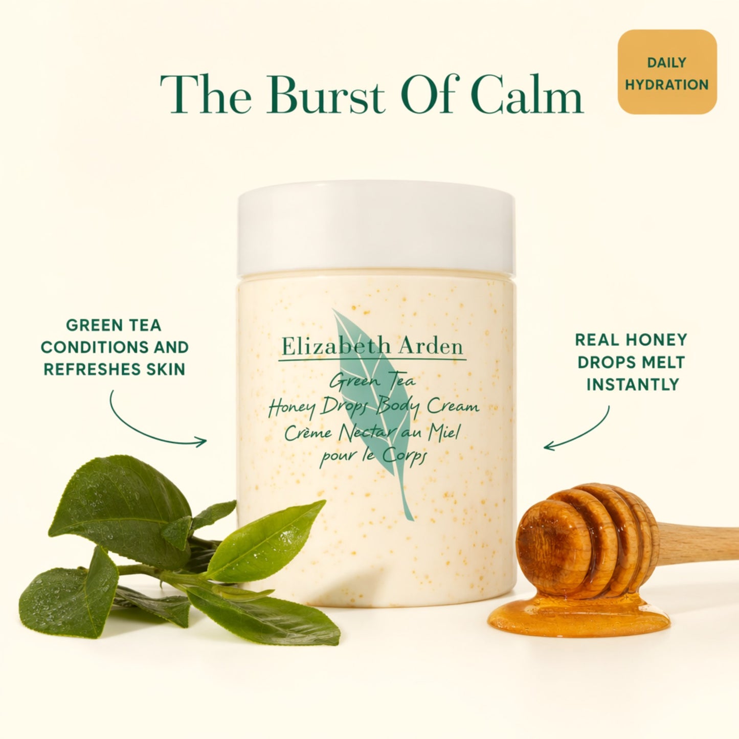 Elizabeth Arden Green Tea Honey Drops Body Cream – 16.9 oz