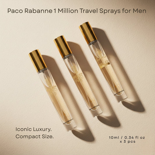 GSM-MINI PACO MILLION 3PC X 10 ML (ONE MILLION EDT, ONE MILLION PARFUM, ONE MILLION ELIXIR)