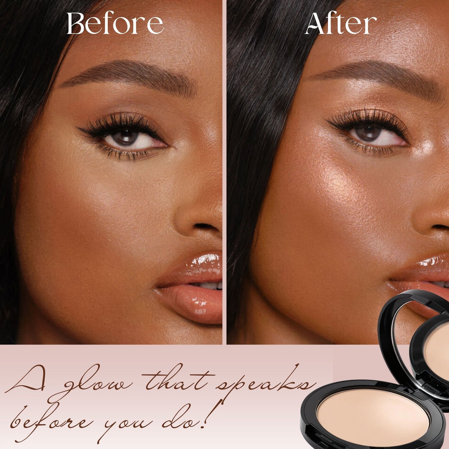 Glow Makeup Highlighting Powder – Radiant Face & Cheek Highlighter