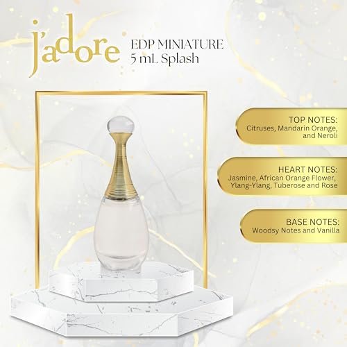 Dior Jadore Eau de Parfum Splash Mini for Women, 0.17 Ounce