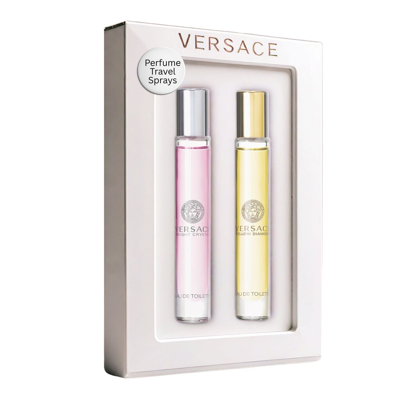 Versace Bright Crystal & Yellow Diamond Perfumes for Women 0.33 Ounce