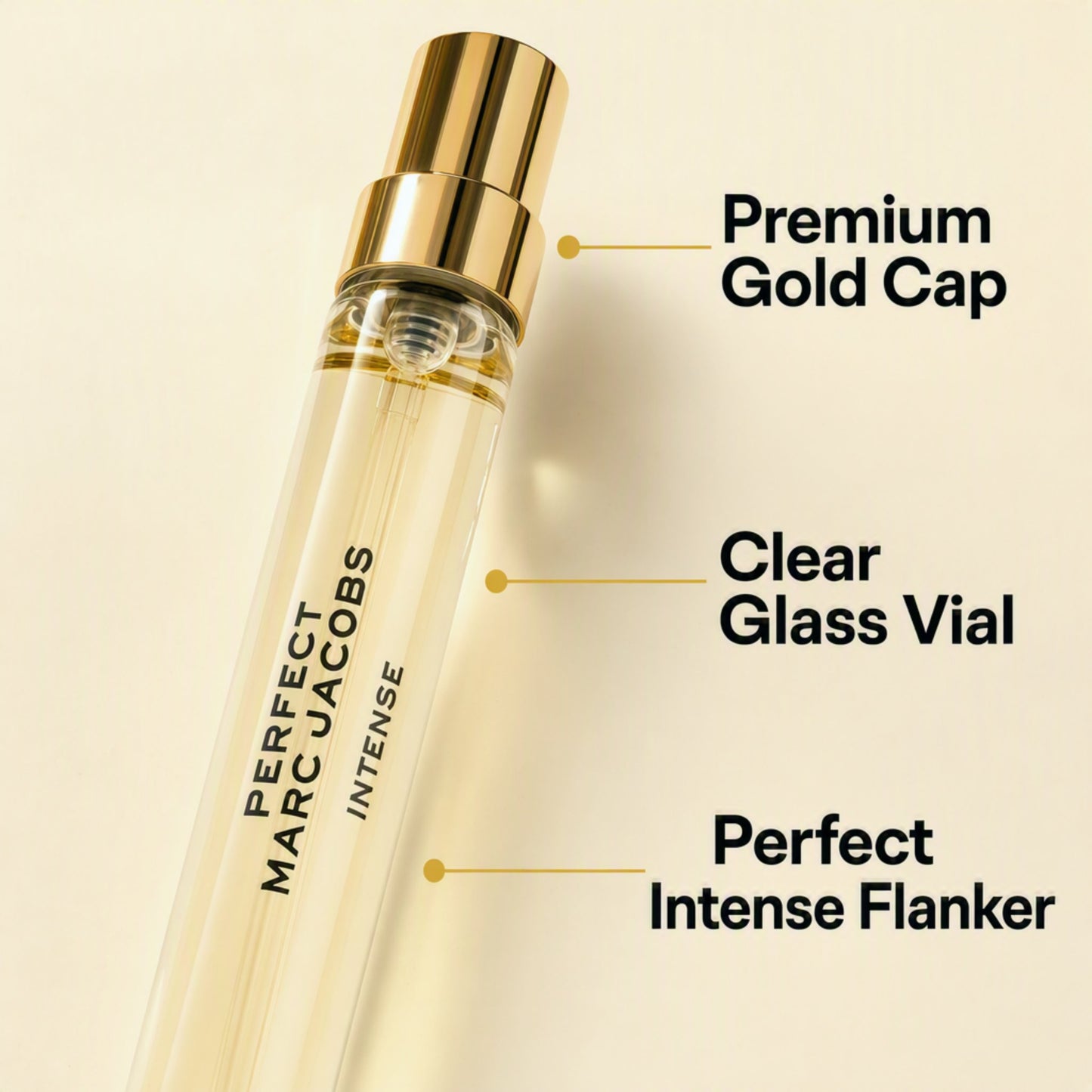 Marc Jacobs Perfect Intense Eau de Parfum for Women – Travel Spray (0.33 oz