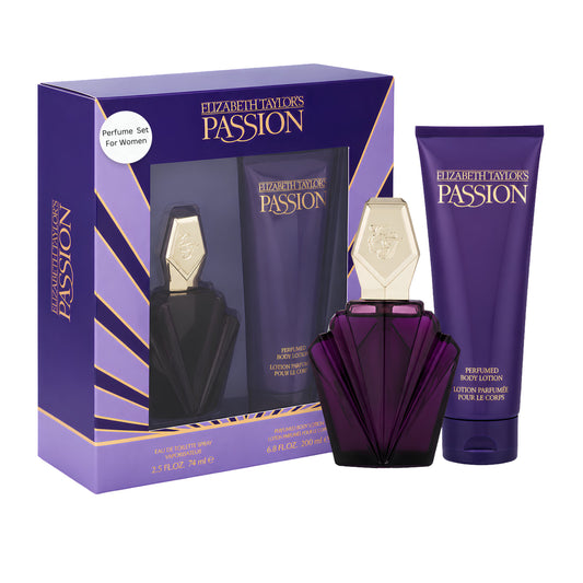 Elizabeth Taylor Passion, 2 Piece Gift Set for Women