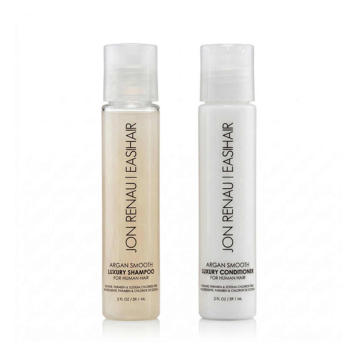 Jon Renau Argan Smooth Luxury Shampoo & Conditioner 2oz set