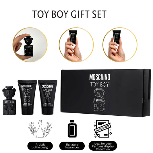 Moschino Toy Boy perfume for men mini gift set