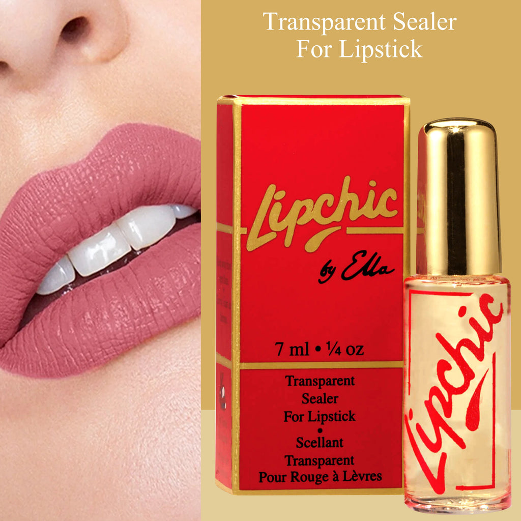 Ella International Lip Chic Lipstick Sealer – 12 Pack Long-Lasting Smudge-Proof Lip Color Lock (0.25 oz Each