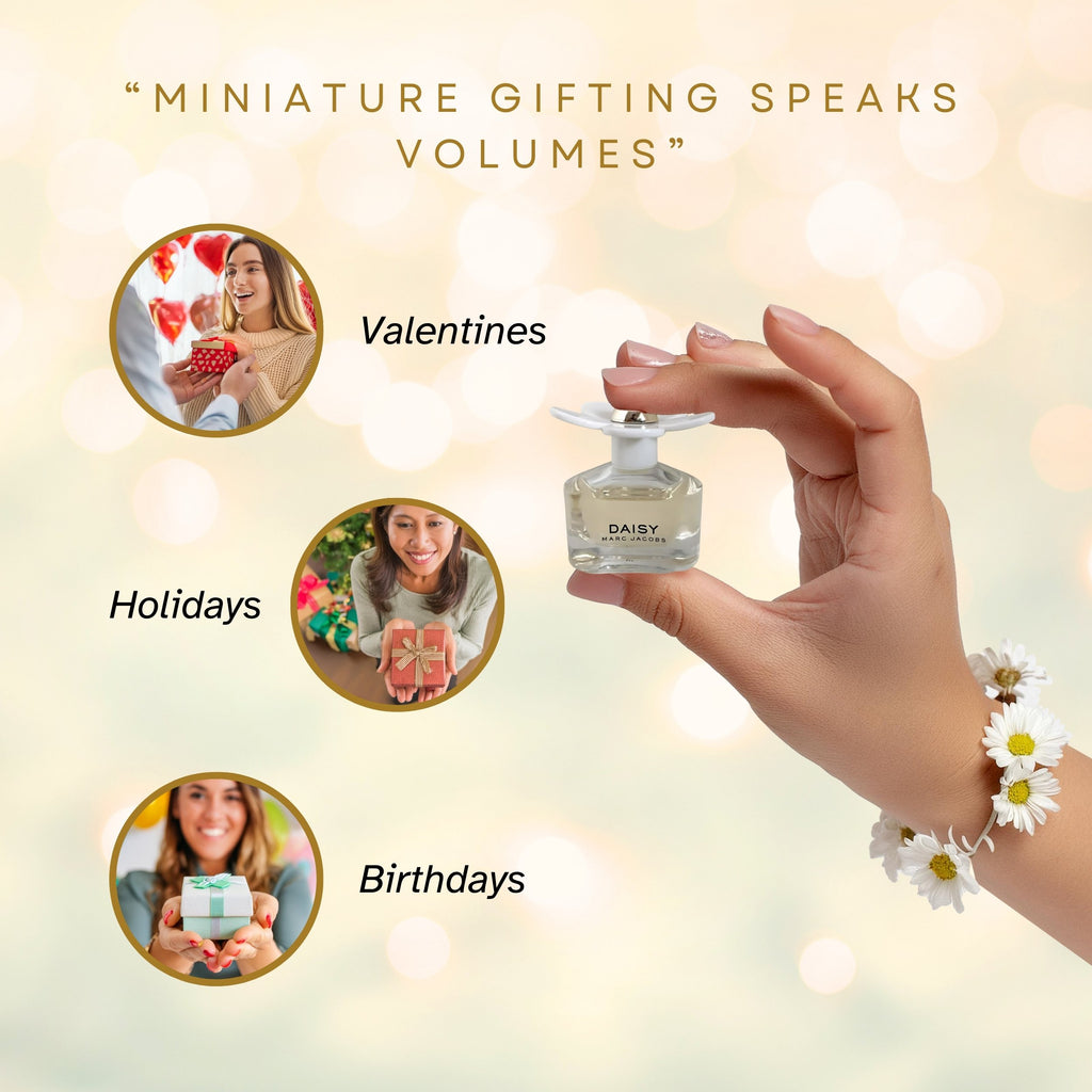 Marc Jacobs Daisy Eau de Toilette Mini Splash for Women – 0.13 oz