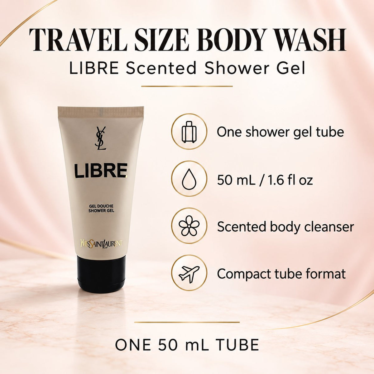 YSL LIBRE SHOWER GEL 50ML