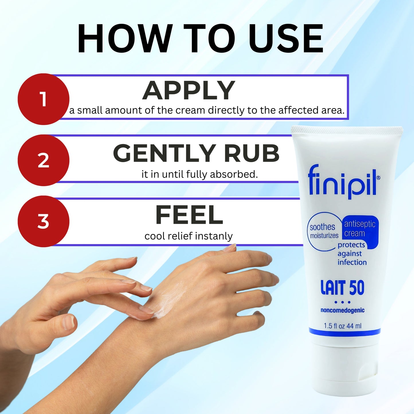 finipil Lait 50,1.5 fl oz, 44 ml