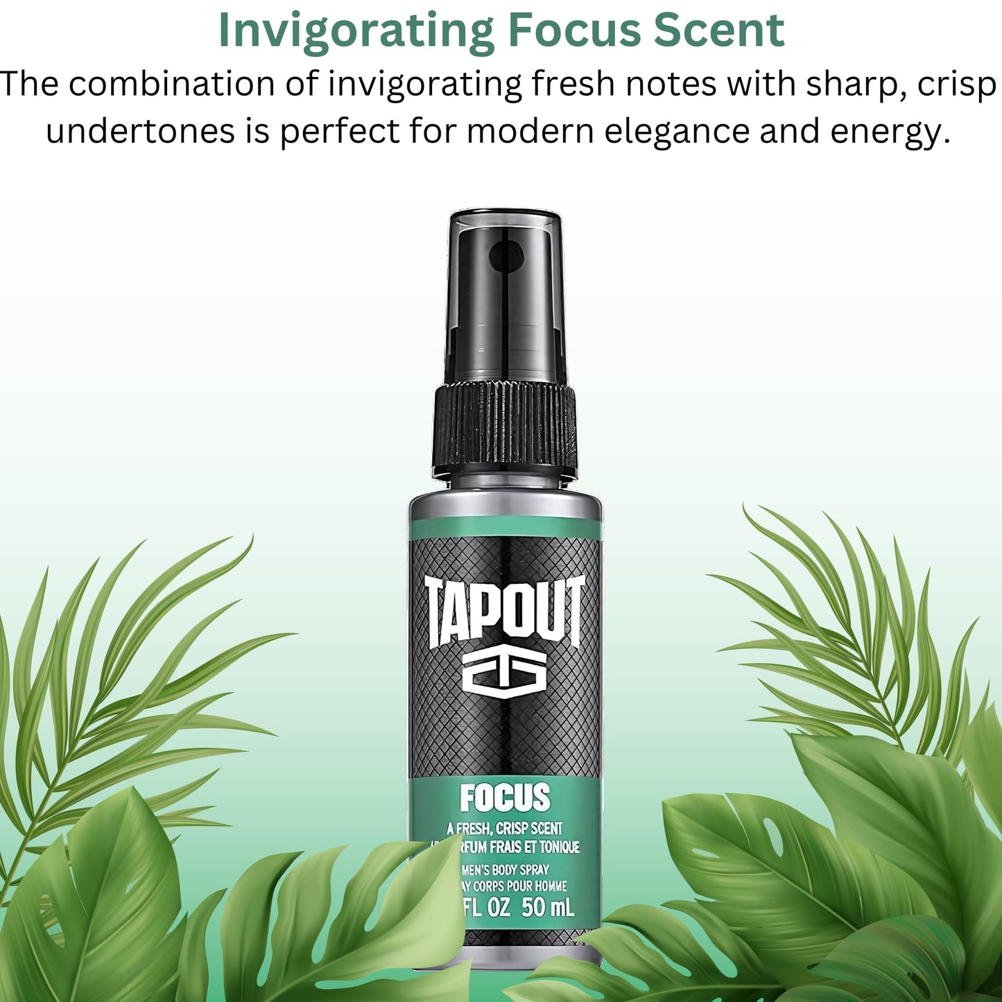 TAPOUT Body Spray for Men 5 Piece Set 1.5 Fl Oz