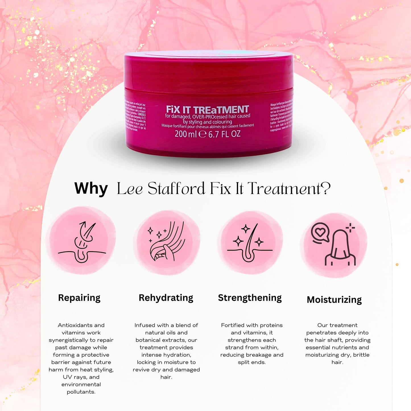 Lee Stafford Breaking Hair Treatment 200 ml