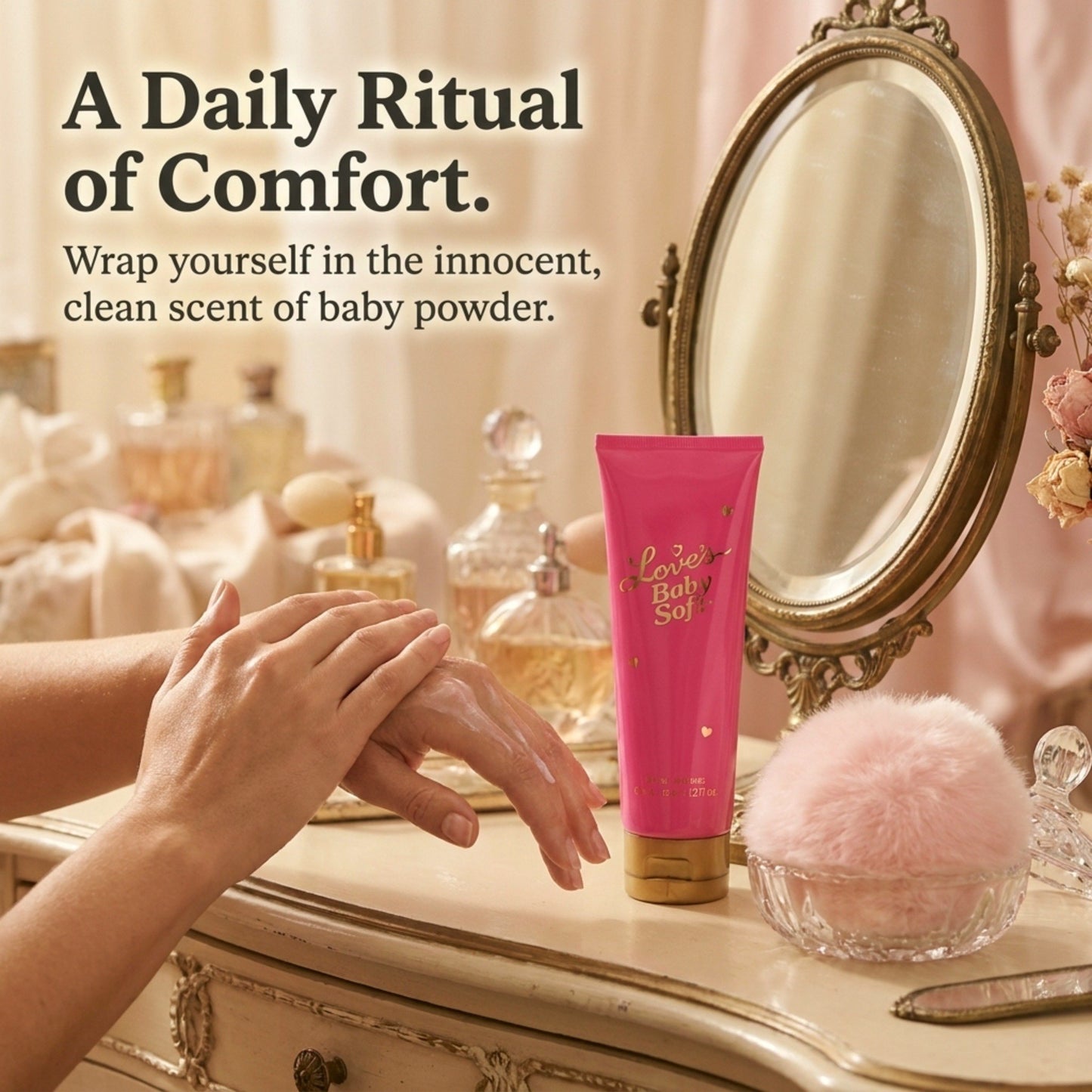 Love's Baby Soft Body Lotion 4 oz - Classic Gentle Fragrance Moisturizer