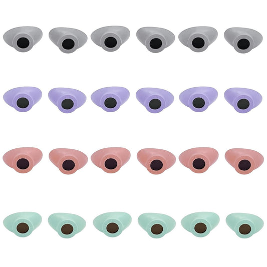Super Sunnies Strapless Tanning Goggles – 12 Pack Assorted Pastel Colors, UV Eye Protection (FDA Compliant)