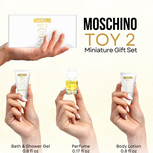 Moschino Toy 2 for Women 3-Piece Gift Set – EDP + Body Lotion + Shower Gel