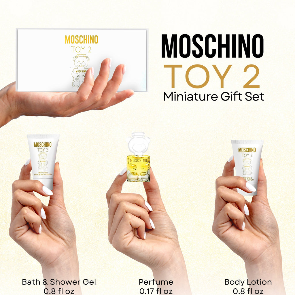 Moschino Toy 2 for Women 3-Piece Gift Set – EDP + Body Lotion + Shower Gel