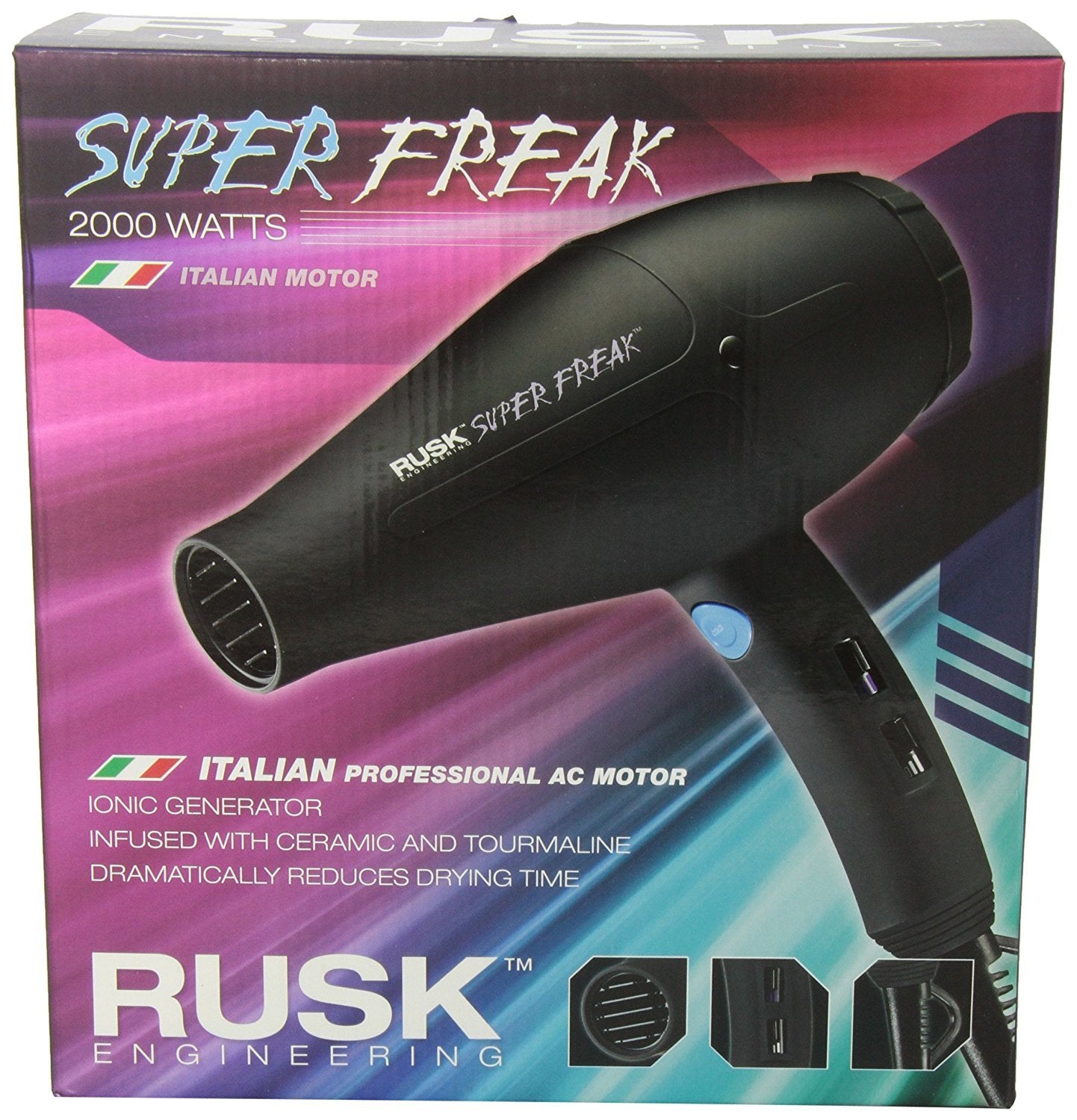 RUSK Engineering Super Freak Professional 2000 Watt Dryer