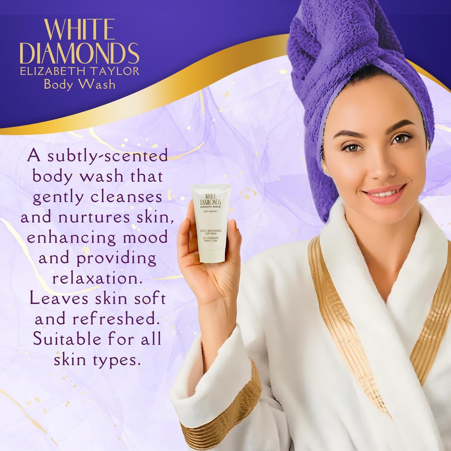 Elizabeth Taylor White Diamonds EDT 50ml Gift Set