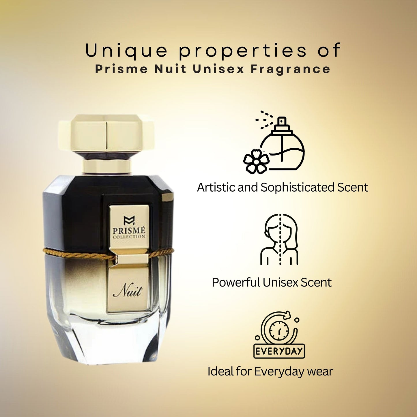 Patek Maison Prisme Nuit Eau de Parfum for Men – Designer Cologne Spray (3 oz)