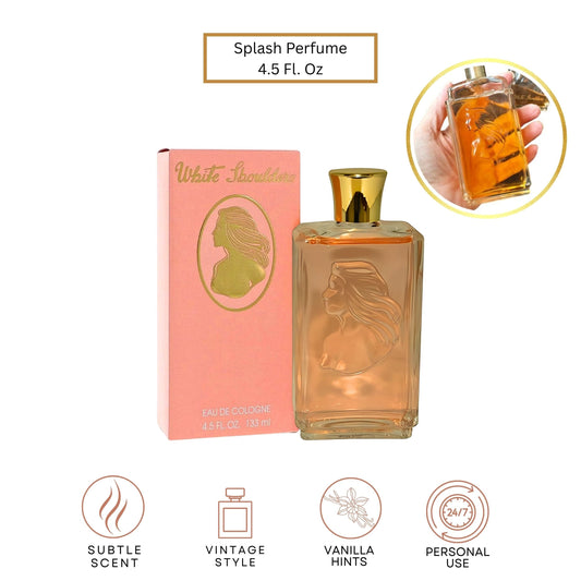 White Shoulders By Evyan For Women. Eau De Cologne 4.5 oz
