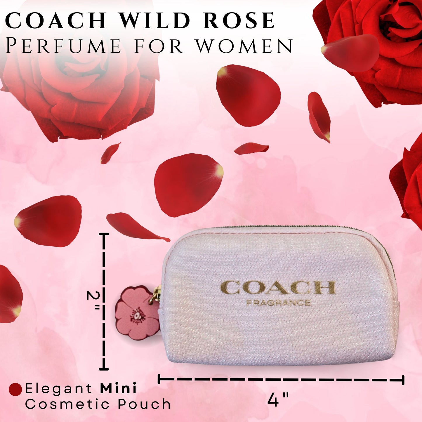 Coach Wild Rose Perfume for Women Mini EDP Spray 7.5ml