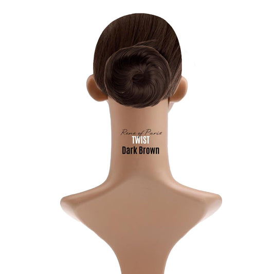 Big Twist Messy Bun Hair Pieces Synthetic Extensions Ready to Wear by Rene of Paris