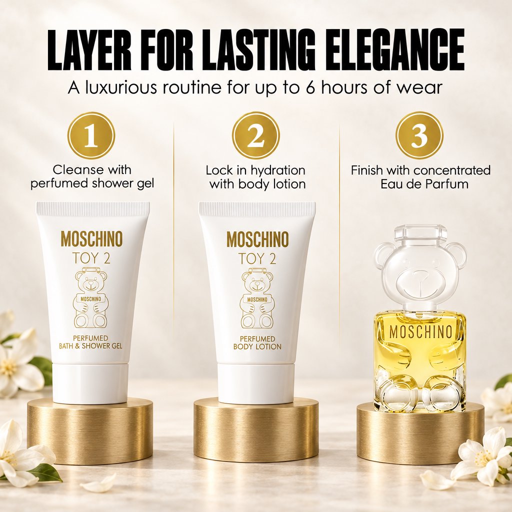 Moschino Toy 2 for Women 3-Piece Gift Set – EDP + Body Lotion + Shower Gel
