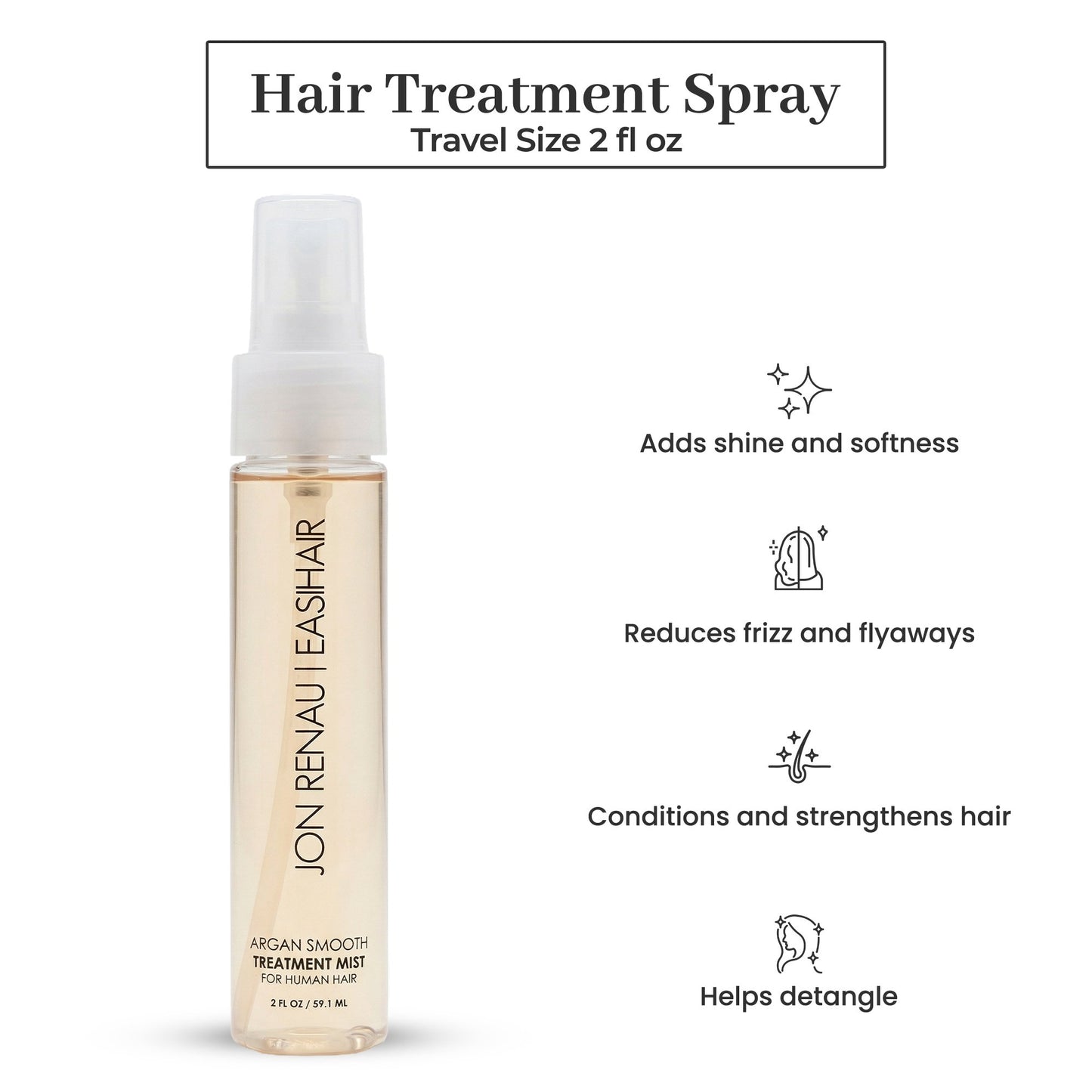 Jon Renau Argan Smooth Treatment Mist 2 oz