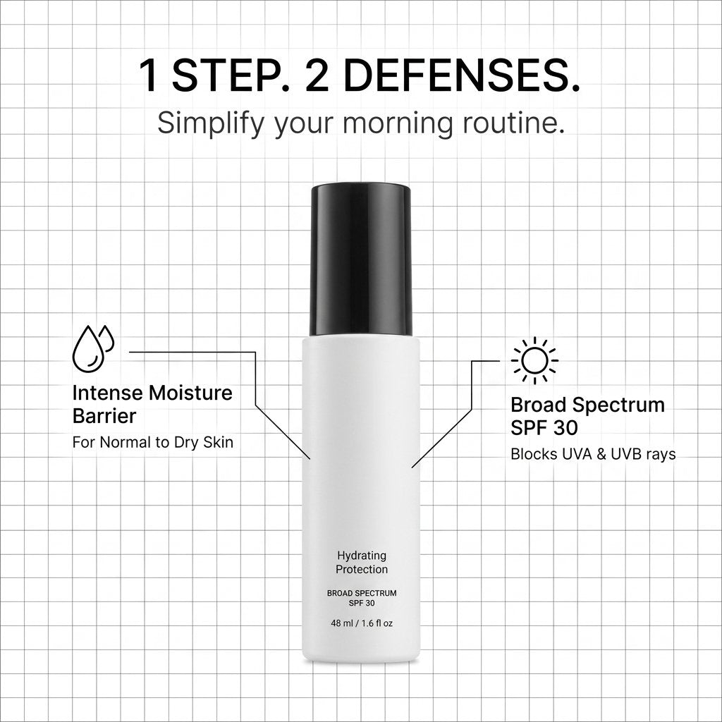 Hydrating Protection Broad Spectrum SPF 30 Facial Moisturizer – Normal/Dry Skin (1.75 oz)
