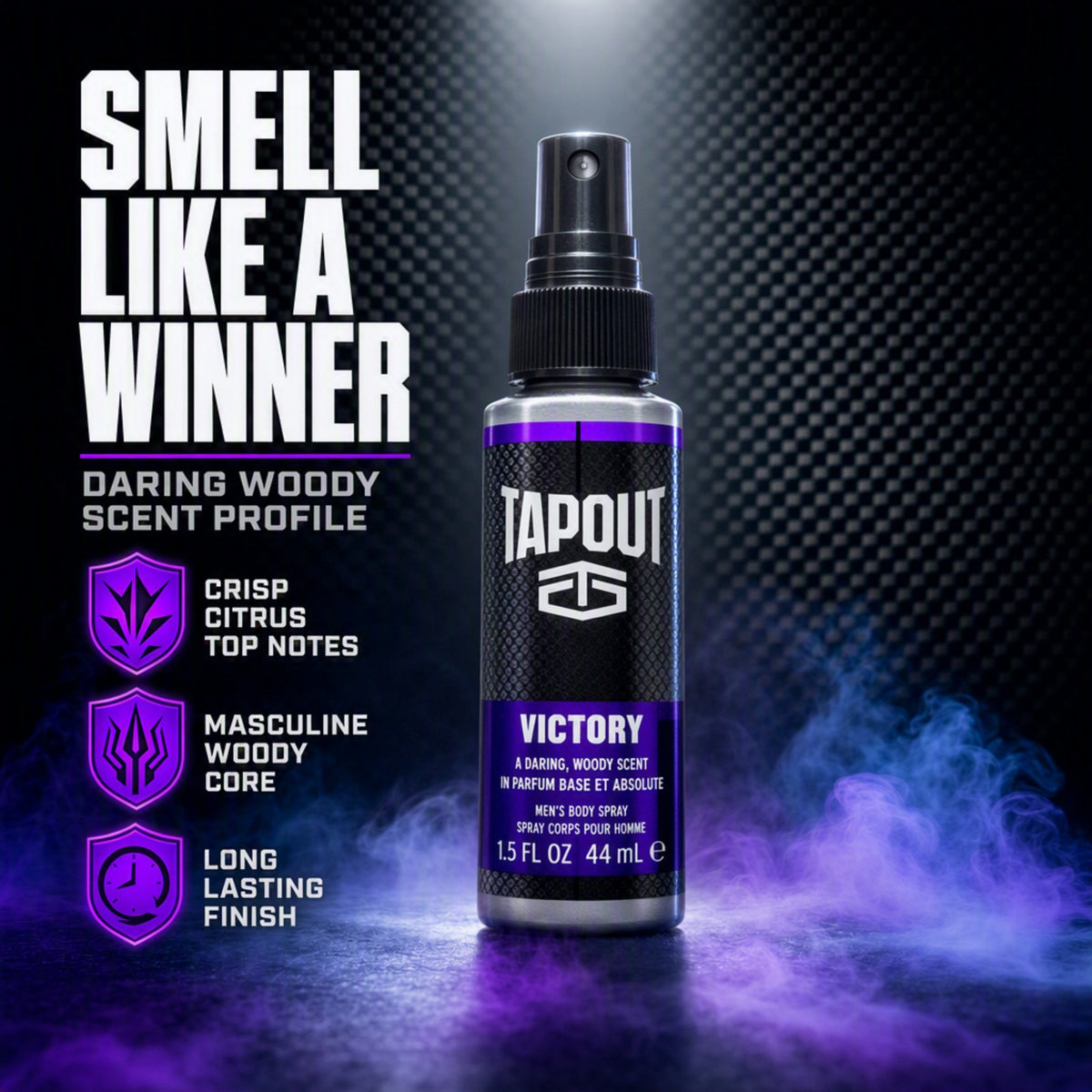 Tapout Men's Body Spray Victory 1.5oz , pack of 1