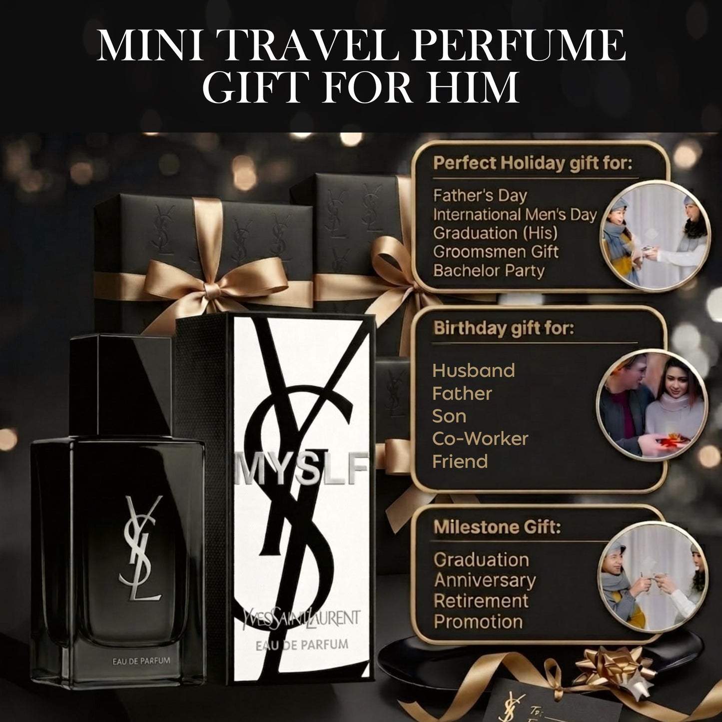 Yves Saint Laurent MYSLF Eau de Parfum 7.5ml / 0.25 fl oz Miniature