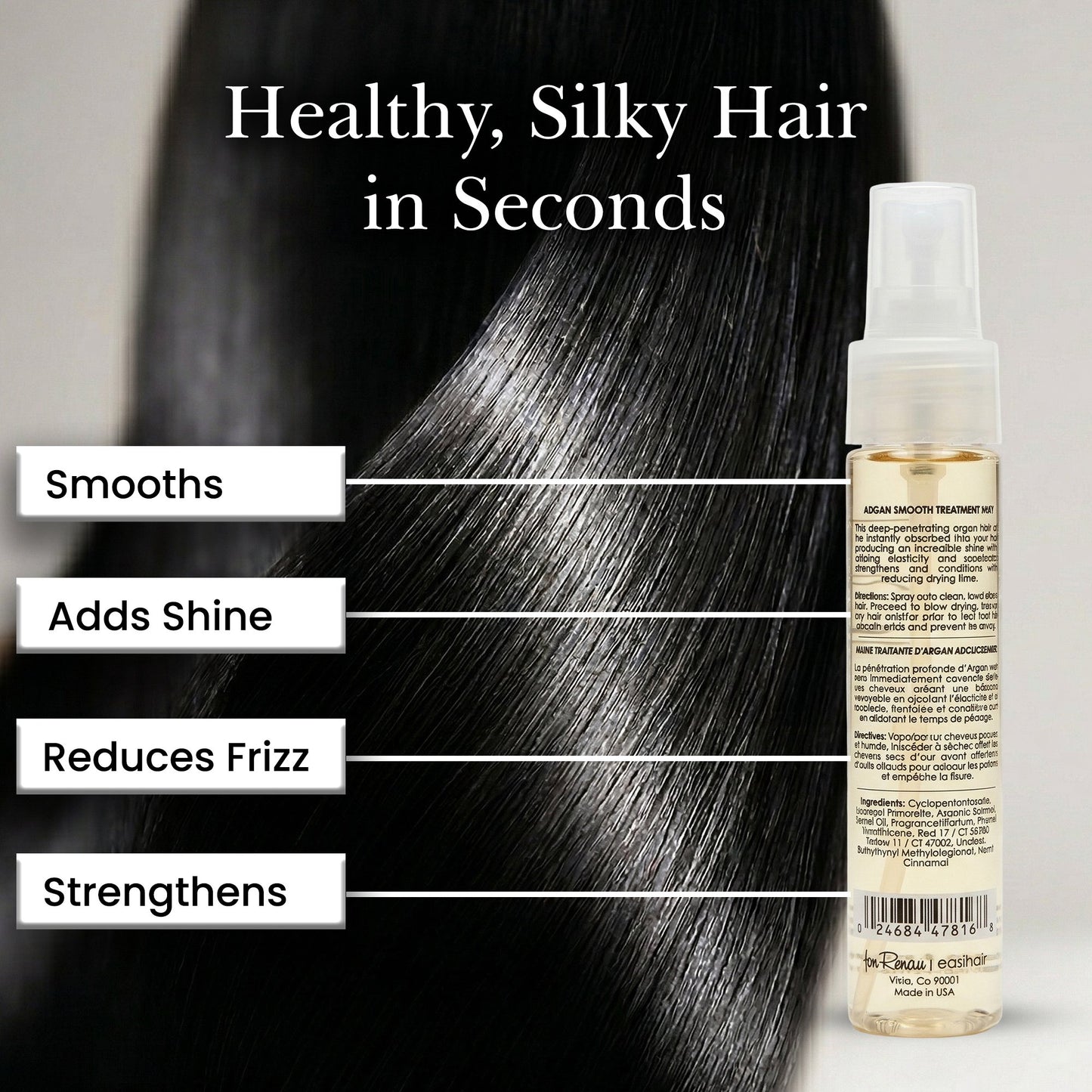 Jon Renau Argan Smooth Treatment Mist 2 oz