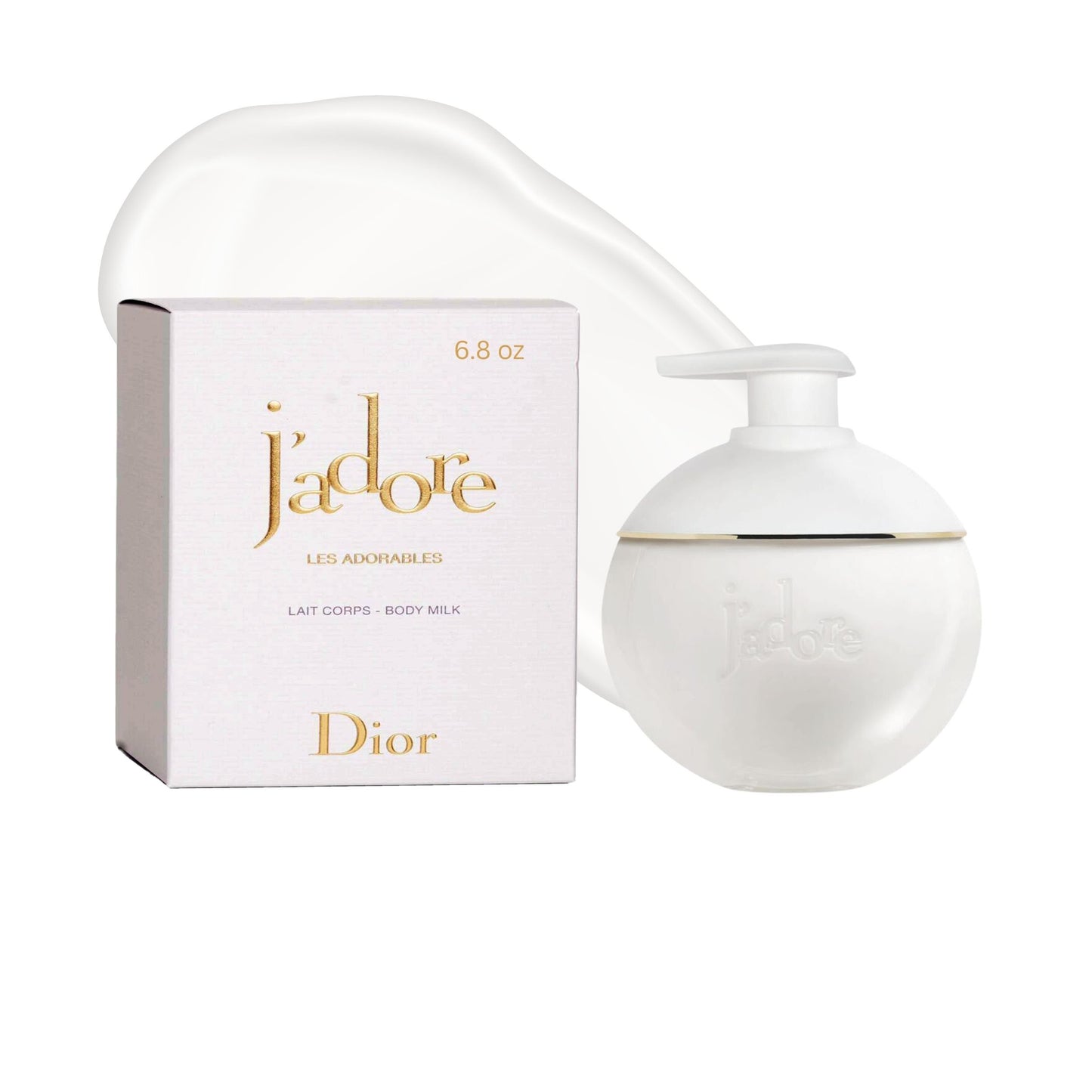 Jadore By Christian Dior Lait Sublime Beautifing Body Milk 6.8oz