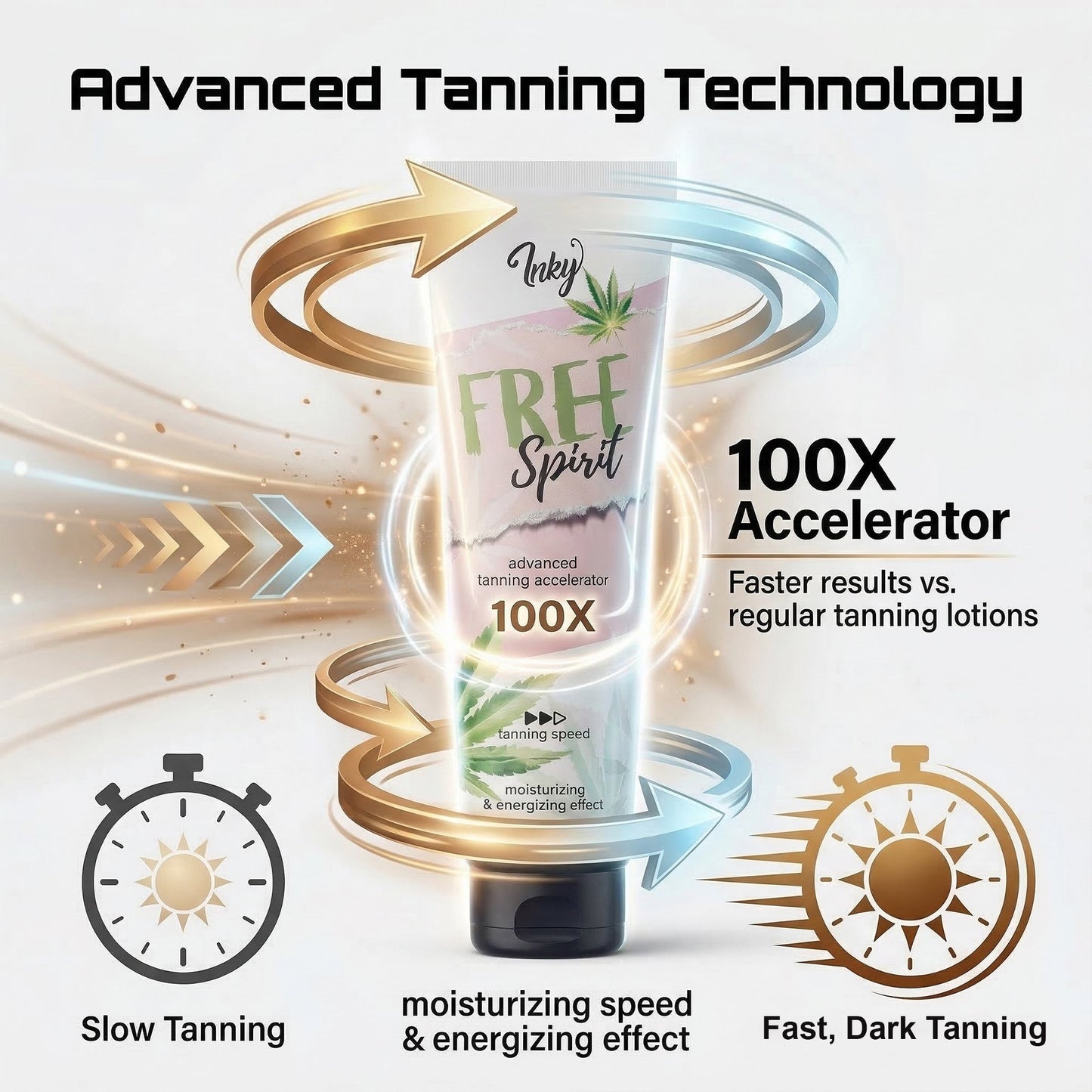 Dark Bronzer + Tanning Accelerator 150ml by Inky