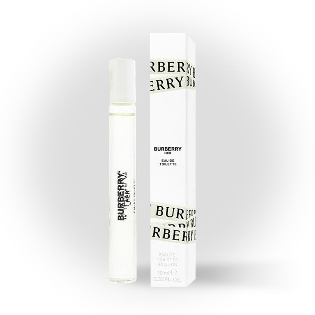 Burberry Her Eau de Toilette Rollerball for Women – Travel Size (0.33 oz)