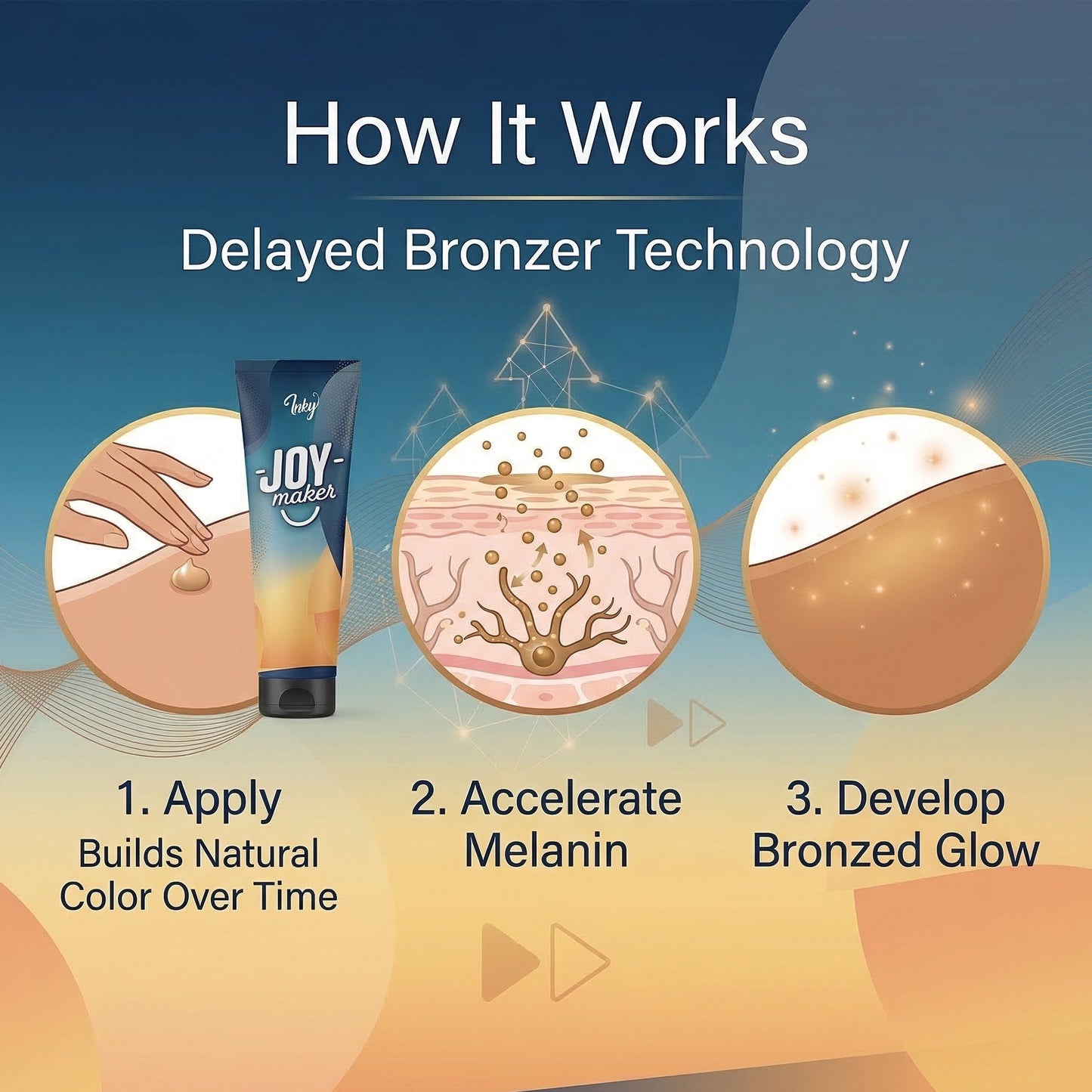 Joy Maker   200X delayed bronzer + tanning accelerator