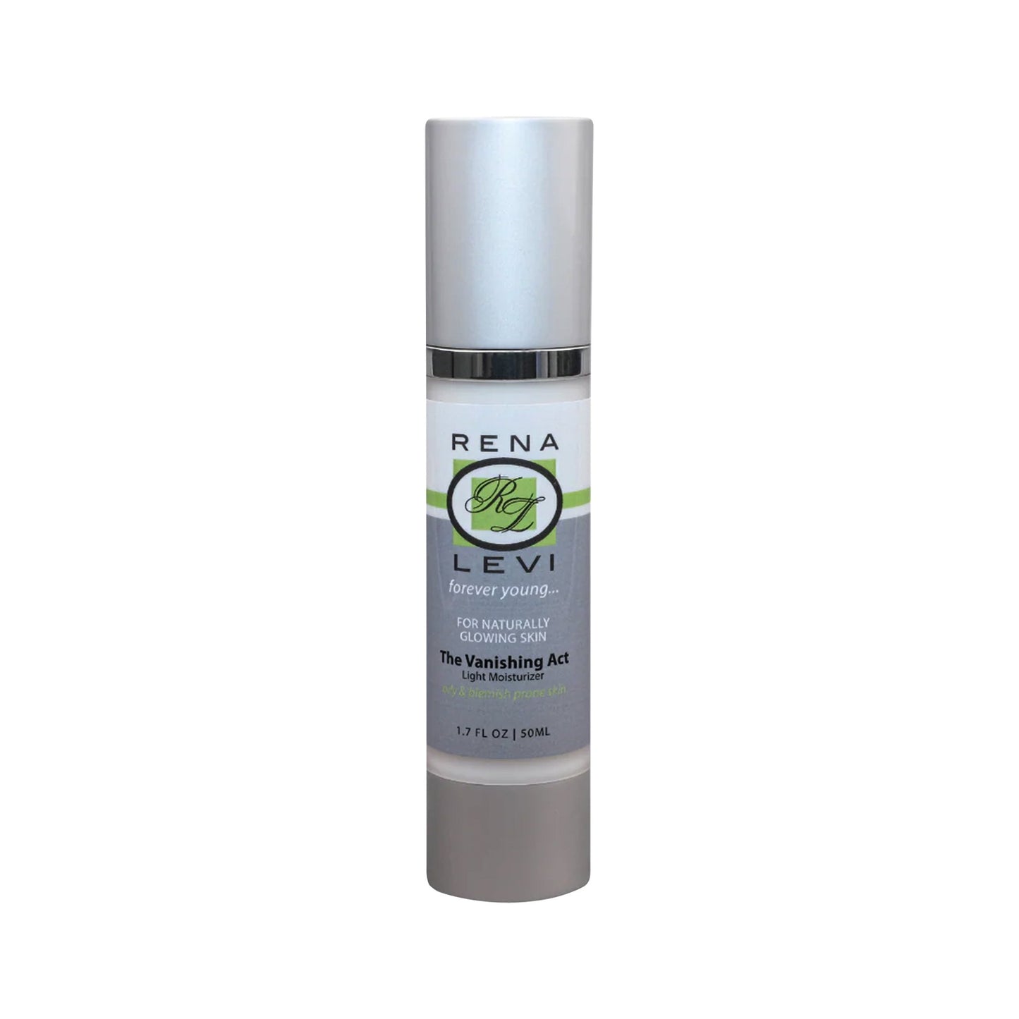 Rena Levi Light Moisture Creme – Natural Facial Moisturizer for Oily & Acne-Prone Skin, 1.7 oz